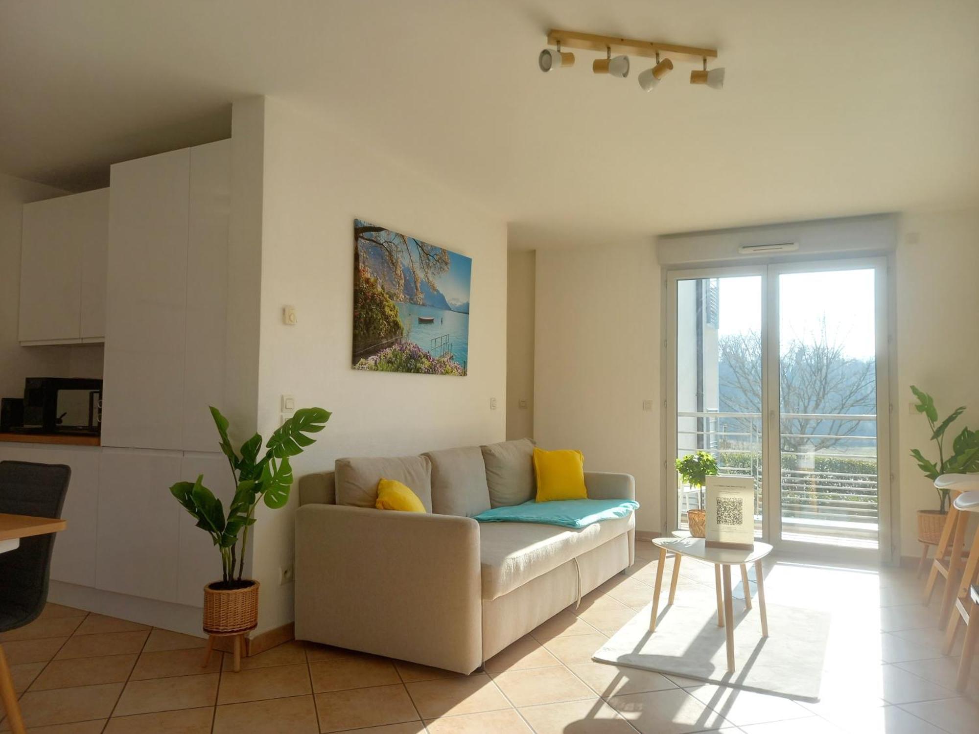 T2 De 56M2 - Geneve A 5 Min- Parking Prive Gratuit Lägenhet Saint-Julien-en-Genevois Exteriör bild